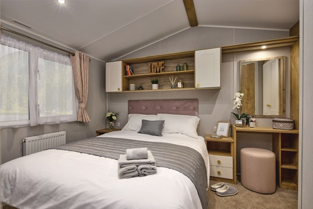 Inside of the Willerby Sierra caravan