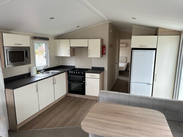 Inside of the Willerby Wreakin caravan